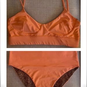 Like New Designer Bikini Neon
